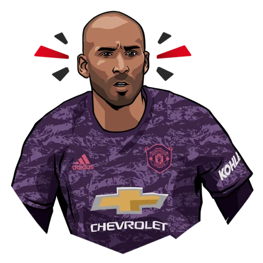😲 Стикер «Manchester United» для Telegram