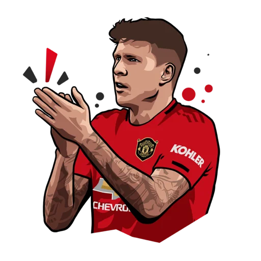 👏 Стикер «Manchester United» для Telegram