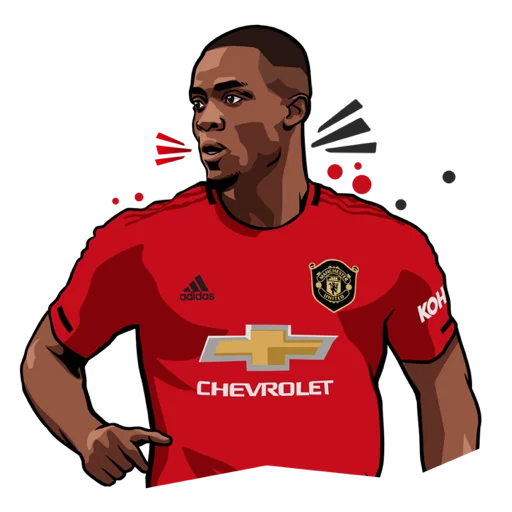 😤 Стикер «Manchester United» для Telegram