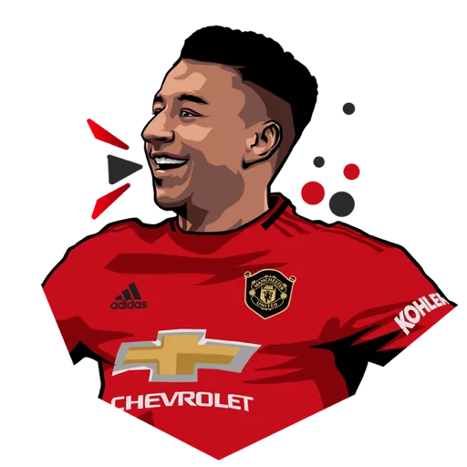 😀 Стикер «Manchester United» для Telegram