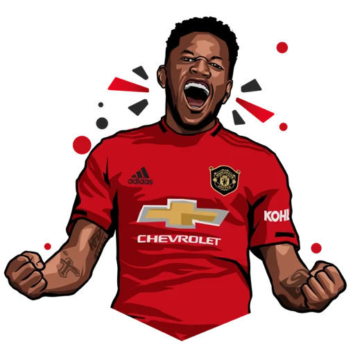 ✌️ Стикер «Manchester United» для Telegram
