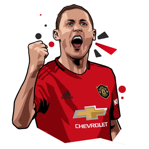 🤛 Стикер «Manchester United» для Telegram
