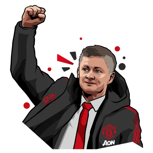 ✊ Стикер «Manchester United» для Telegram