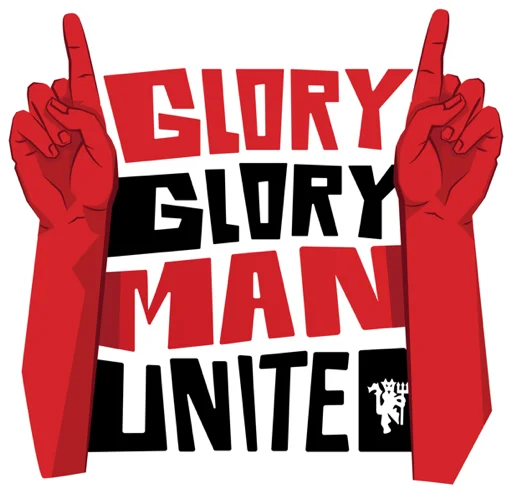 🎵 Стикер «Manchester United» для Telegram