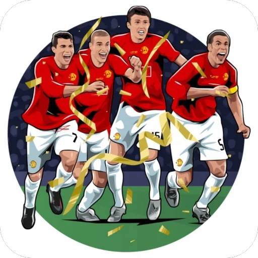 🎉 Стикер «Manchester United» для Telegram
