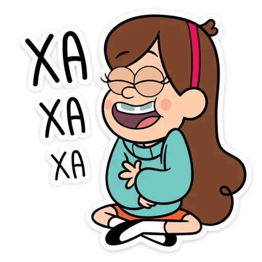 🤣 Стикер «Мэйбл Пайнс» для Telegram