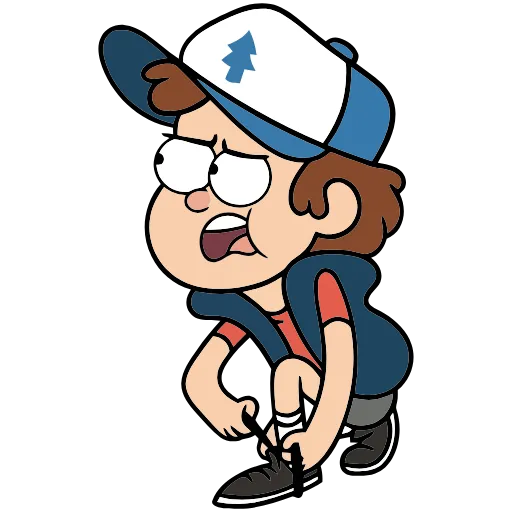 🏃‍♀️ Эмодзи «Дядя Стэн из Гравити Фолз» для Telegram