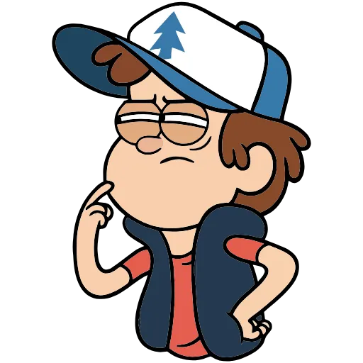 🤔 Эмодзи «Дядя Стэн из Гравити Фолз» для Telegram