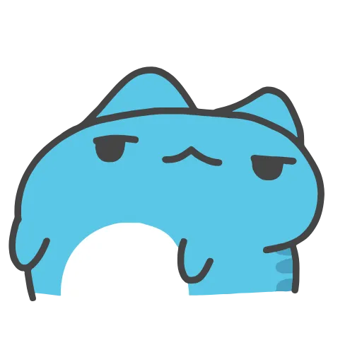 😐 Стикер «Capoo» для Telegram