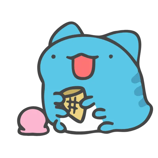 Стикерпак Capoo для Telegram — скачать