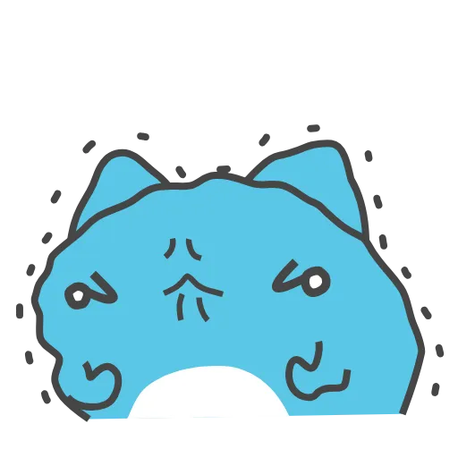 😥 Стикер «Capoo» для Telegram