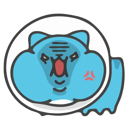 😠 Стикер «Capoo» для Telegram