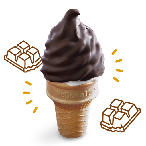 🍚 Стикер «McDonalds» для Telegram