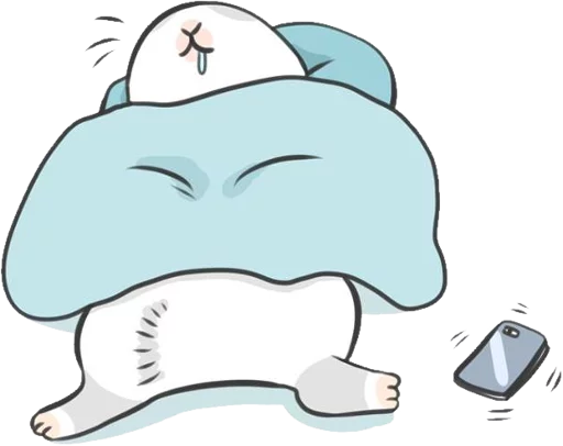 😪 Стикер «Machiko Rabbit» для Telegram