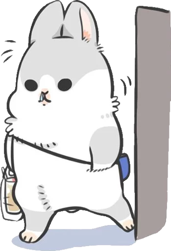 😢 Стикер «Machiko Rabbit» для Telegram