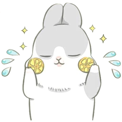 😊 Стикер «Machiko Rabbit» для Telegram