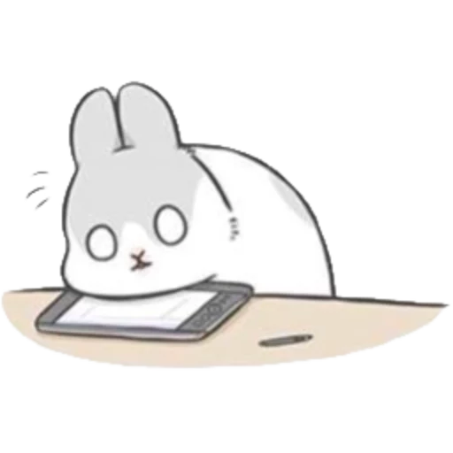 🙄 Стикер «Machiko Rabbit» для Telegram