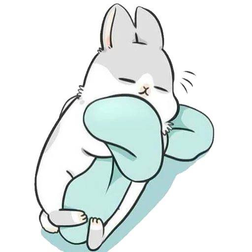 😪 Стикер «Machiko Rabbit» для Telegram