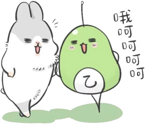 😋 Стикер «Machiko Rabbit» для Telegram