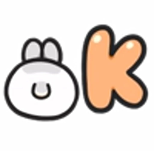 🆗 Эмодзи «Machiko Rabbit Emoji» для Telegram