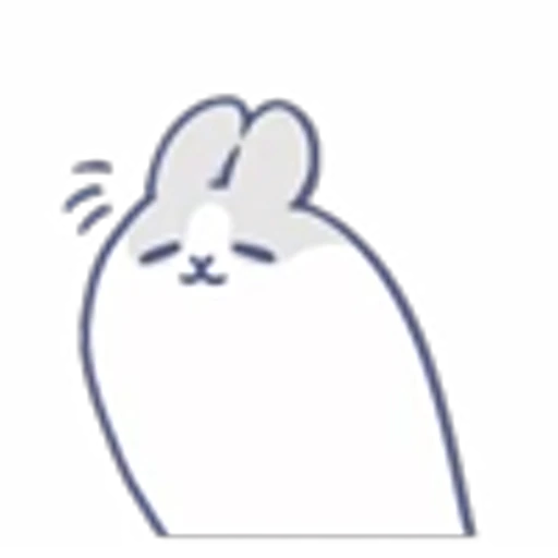 🙂 Эмодзи «Machiko Rabbit Emoji» для Telegram