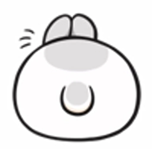 😤 Эмодзи «Machiko Rabbit Emoji» для Telegram