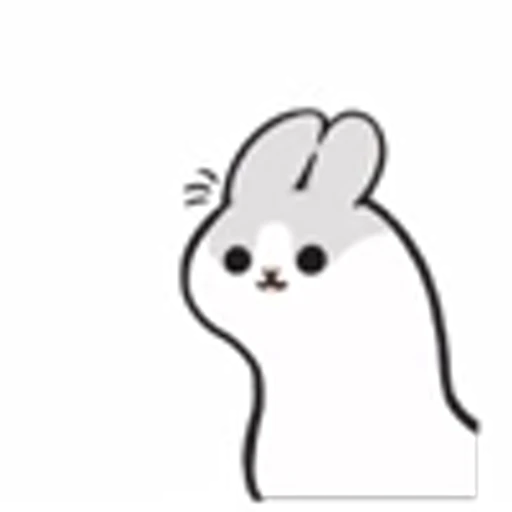 🙂 Эмодзи «Machiko Rabbit Emoji» для Telegram
