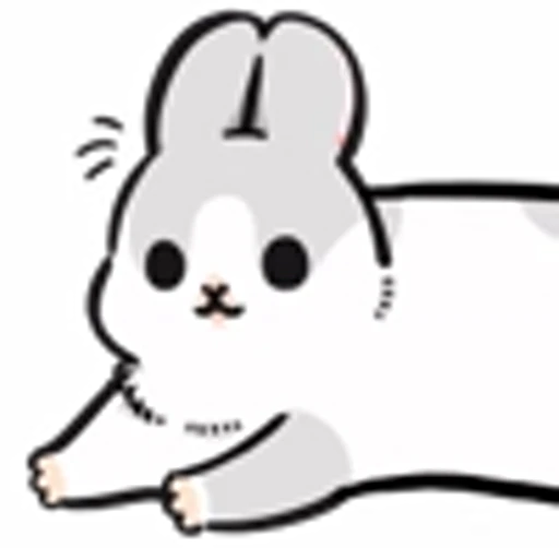 🙂 Эмодзи «Machiko Rabbit Emoji» для Telegram
