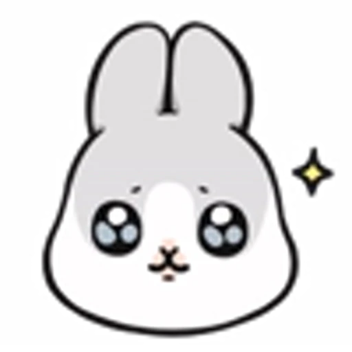 🤩 Эмодзи «Machiko Rabbit Emoji» для Telegram