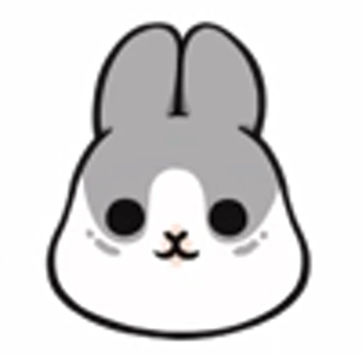 🫥 Эмодзи «Machiko Rabbit Emoji» для Telegram