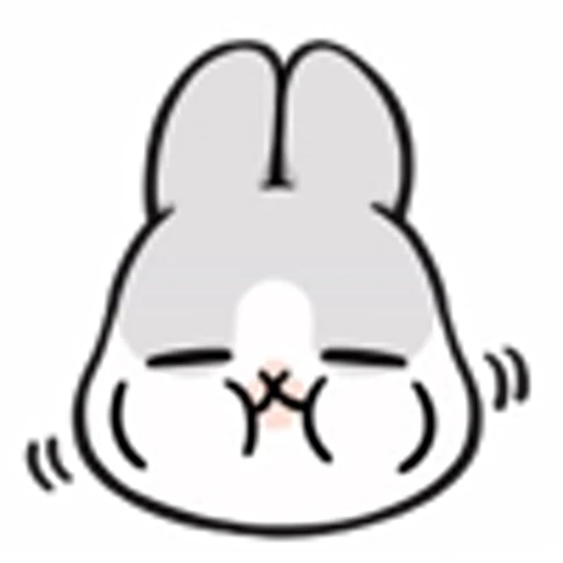 🍴 Эмодзи «Machiko Rabbit Emoji» для Telegram