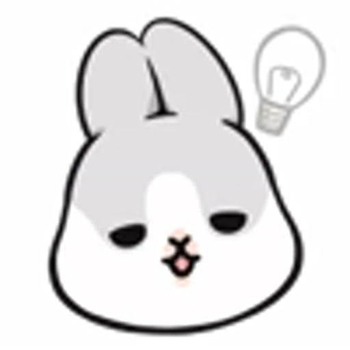 💡 Эмодзи «Machiko Rabbit Emoji» для Telegram