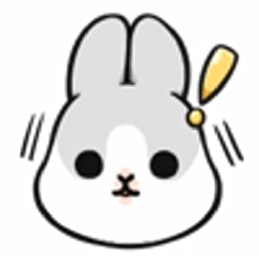 ❕ Эмодзи «Machiko Rabbit Emoji» для Telegram