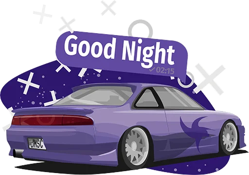 😴 Стикер «JDM» для Telegram