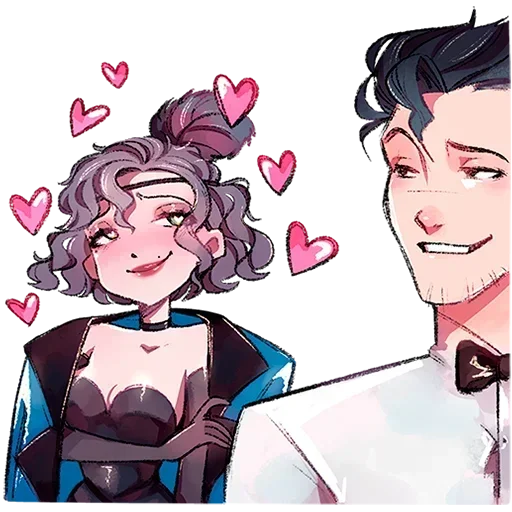 🥰 Стикер «Мадам Ринэль Без Текста» для Telegram