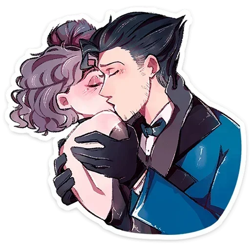 💋 Стикер «Мадам Ринэль» для Telegram
