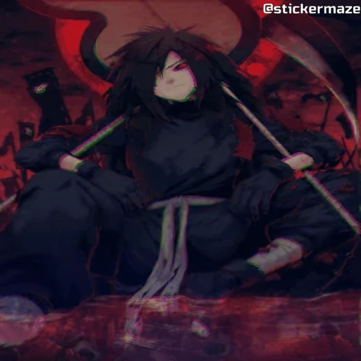 😈 Стикер «Madara» для Telegram