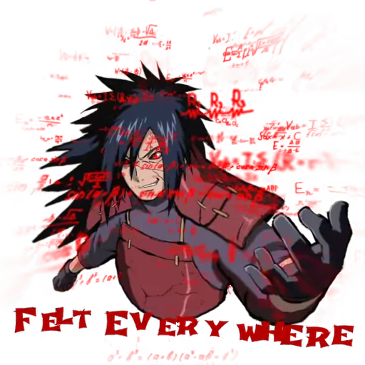 👌 Стикер «Madara Uchiha Мадара Учиха» для Telegram