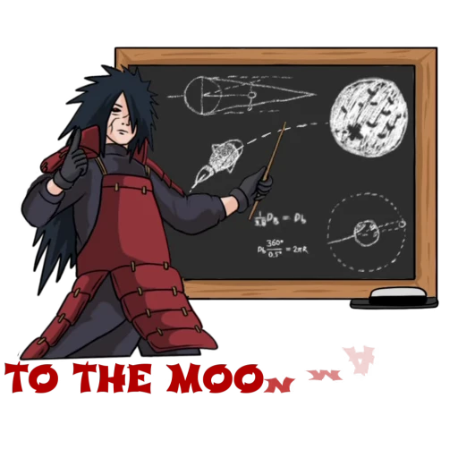 💤 Стикер «Madara Uchiha Мадара Учиха» для Telegram