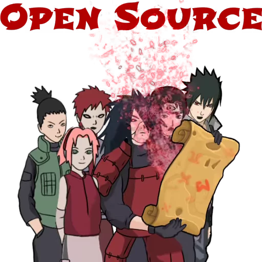 💻️ Стикер «Madara Uchiha Мадара Учиха» для Telegram
