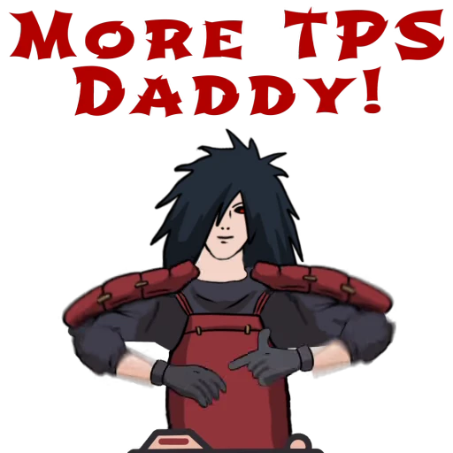 📸 Стикер «Madara Uchiha Мадара Учиха» для Telegram