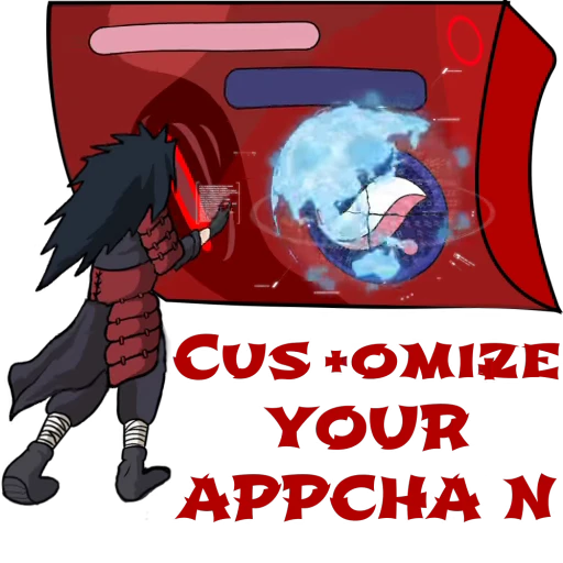 😎 Стикер «Madara Uchiha Мадара Учиха» для Telegram