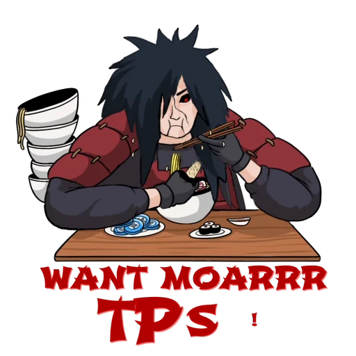 Стикерпак «Madara Uchiha Мадара Учиха» для Telegram — обложка
