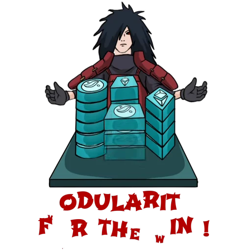 👑 Стикер «Madara Uchiha Мадара Учиха» для Telegram