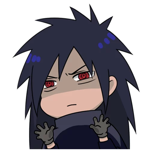 ☹ Стикер «Uchiha Madara» для Telegram