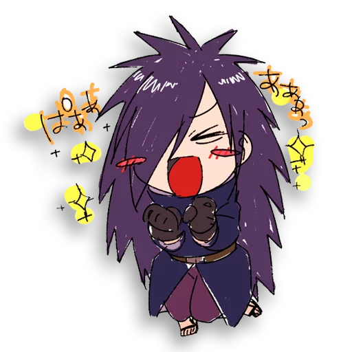 ☺️ Стикер «Uchiha Madara» для Telegram