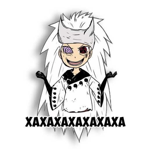 😃 Стикер «Uchiha Madara» для Telegram