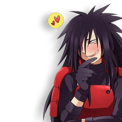 ❤ Стикер «Uchiha Madara» для Telegram