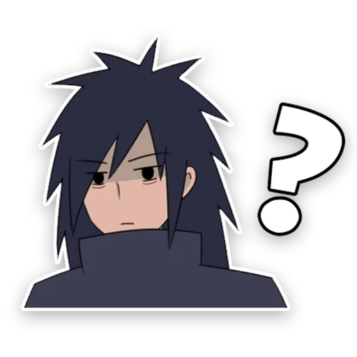 ❓ Стикер «Uchiha Madara» для Telegram
