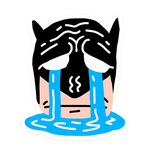 😭 Стикер «Mad Cartuns» для Telegram